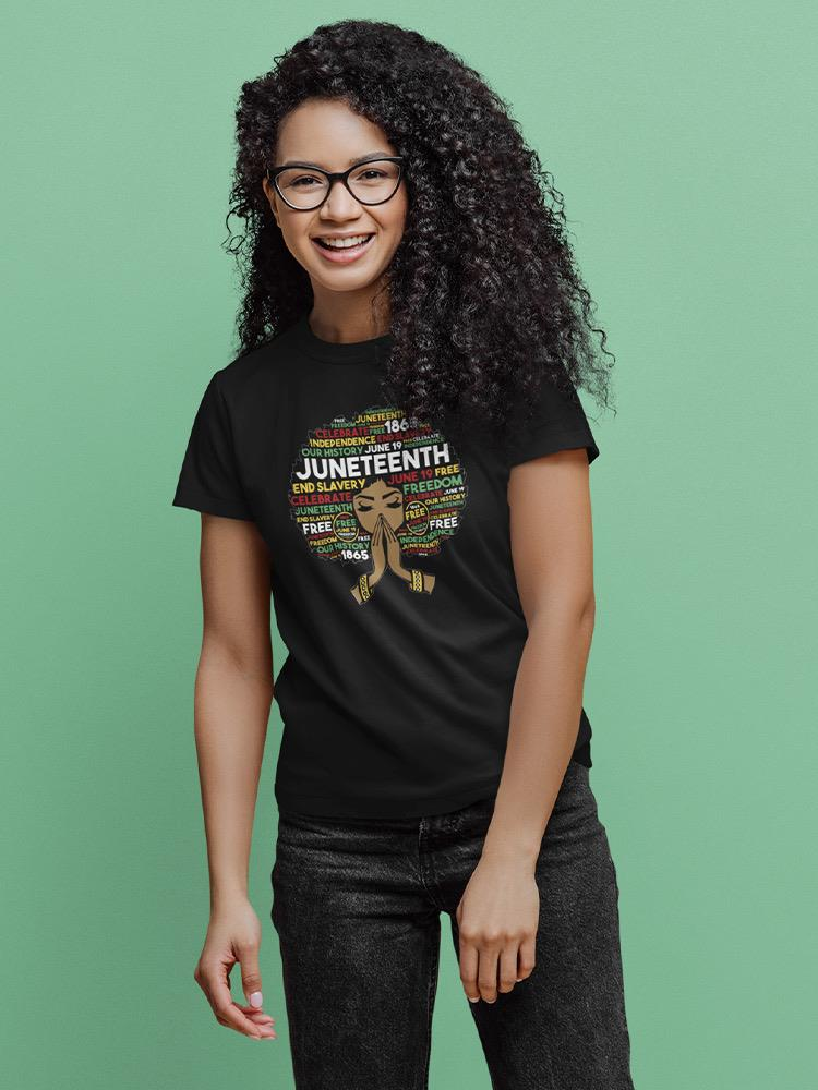 Juneteenth Tee Women's -GoatDeals Designs