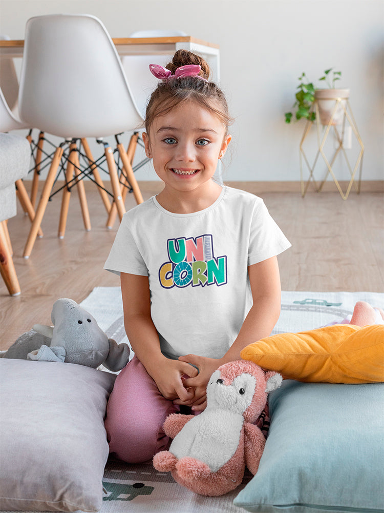 Unicorn Multicolored Tee Toddler's -Image by Shutterstock