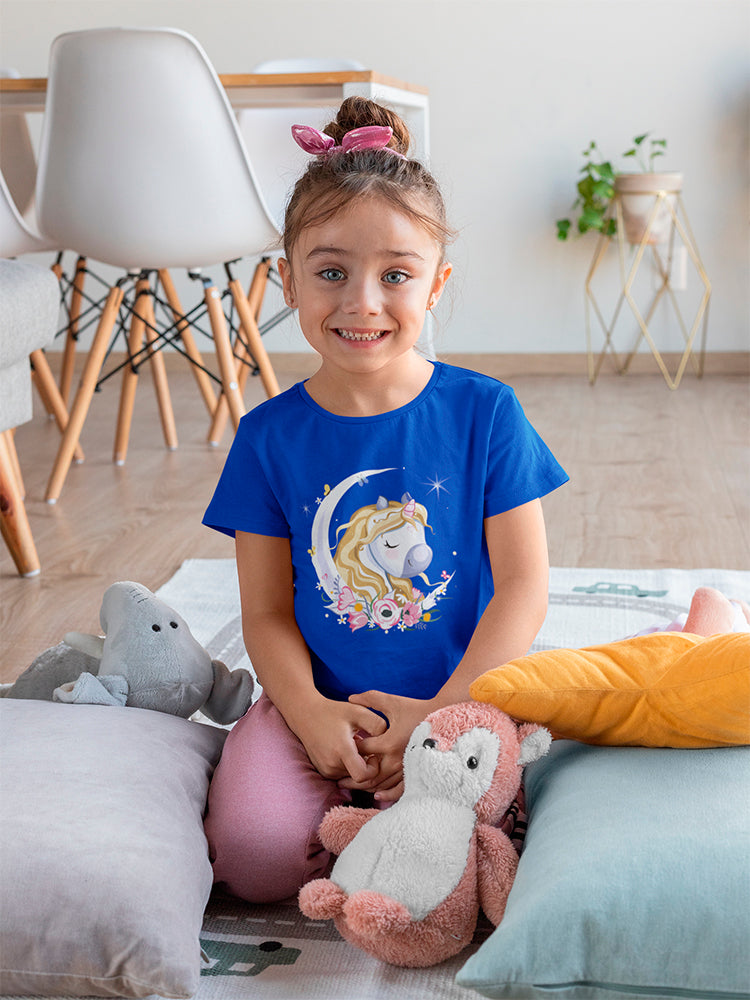 Unicorn, Stars And Moon Tee Toddler's -Image by Shutterstock