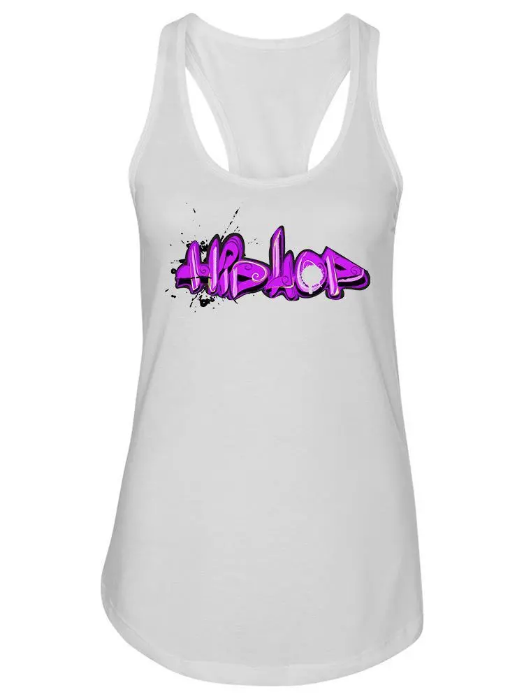 Graffiti Hip Hop Design Tank Women's -Image by Shutterstock