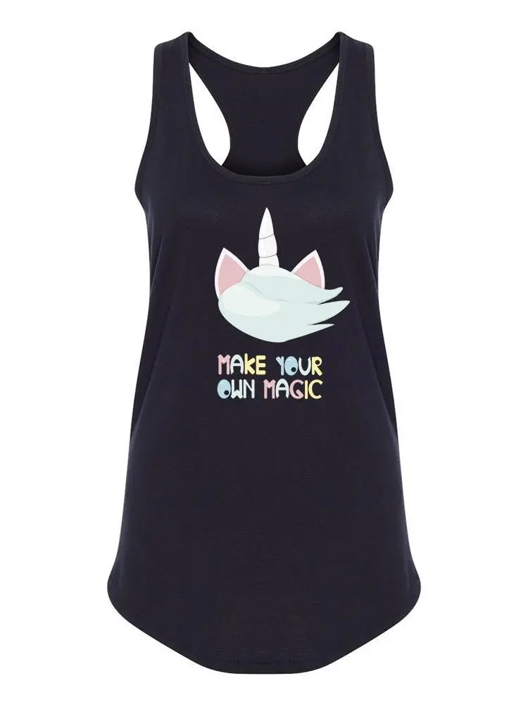 Make Your Own Magic Unicorn Racerback Tank Women's -Image by Shutterstock
