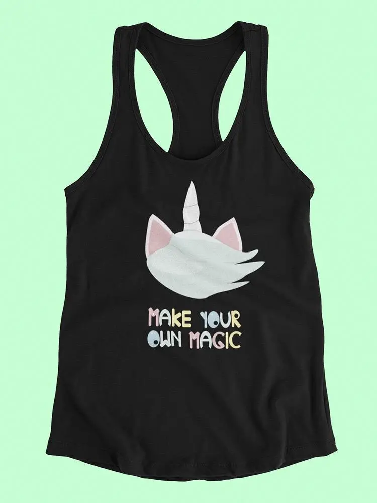 Make Your Own Magic Unicorn Racerback Tank Women's -Image by Shutterstock