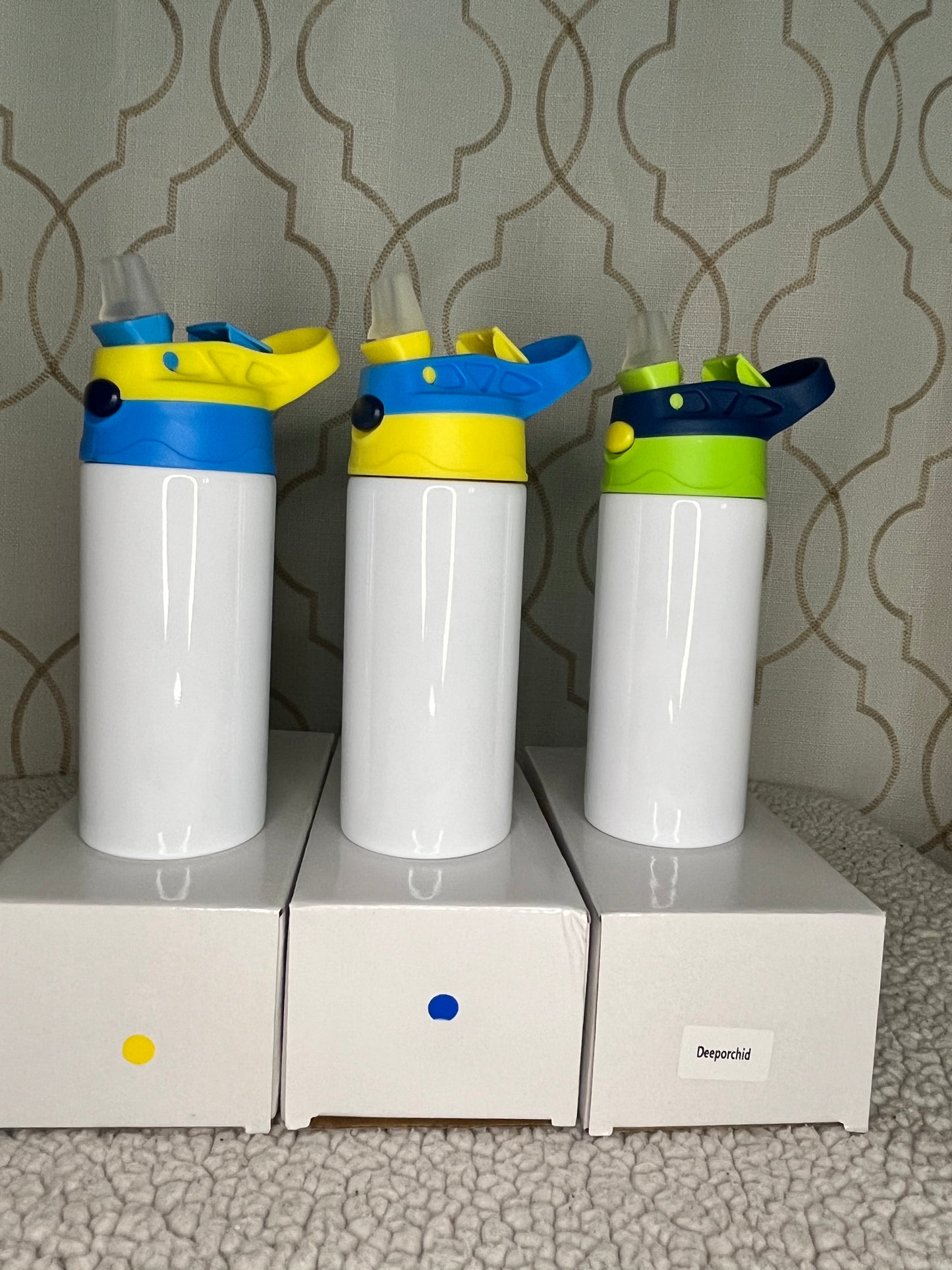 12oz Kid's Flip Top Sublimation Tumbler