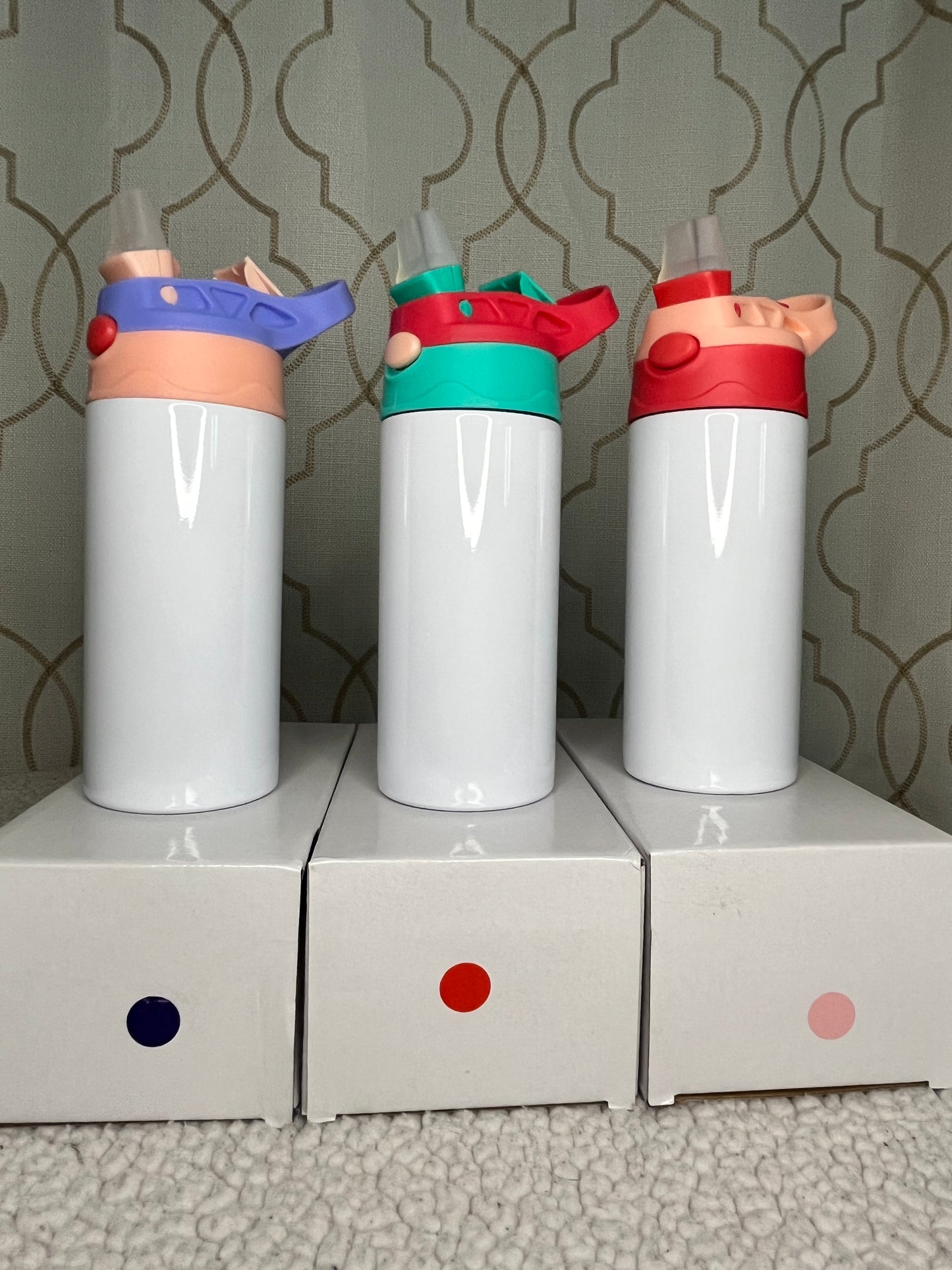12oz Kid's Flip Top Sublimation Tumbler