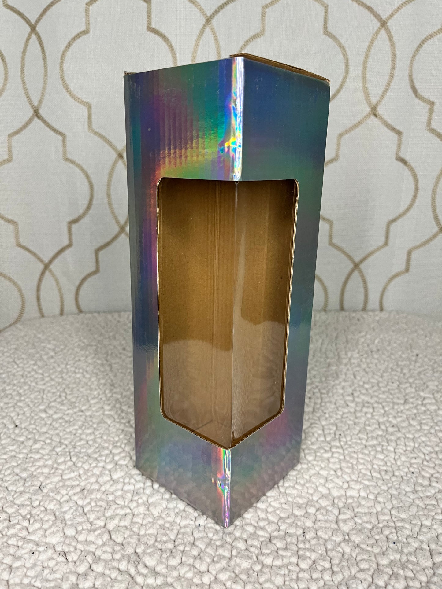 Holographic Tumbler Display Window Box