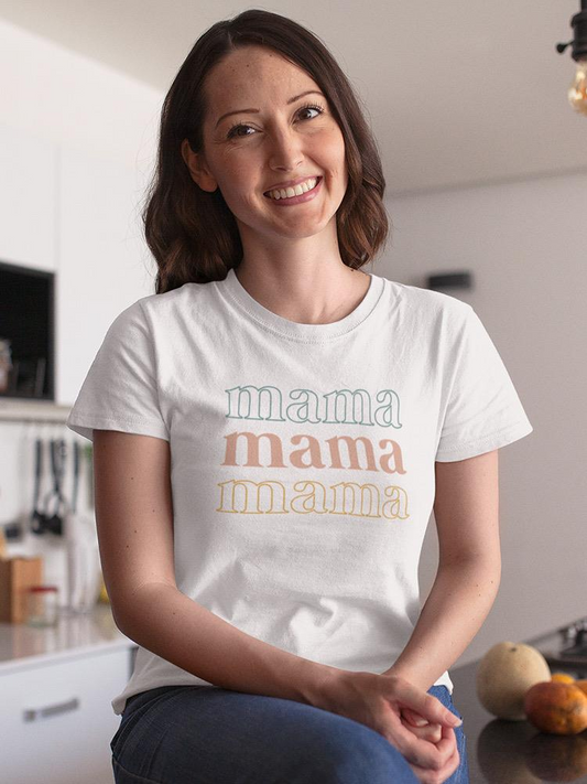 Mama Mama Mama T-shirt -SmartPrintsInk Designs
