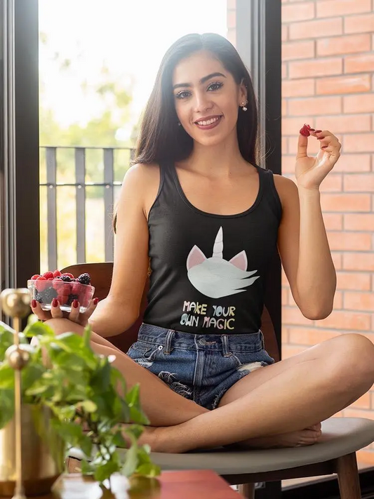Make Your Own Magic Unicorn Racerback Tank Women's -Image by Shutterstock
